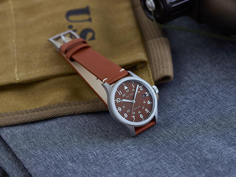 Baltany military quartz watch | 715Li Movement 10-Year Life Battery