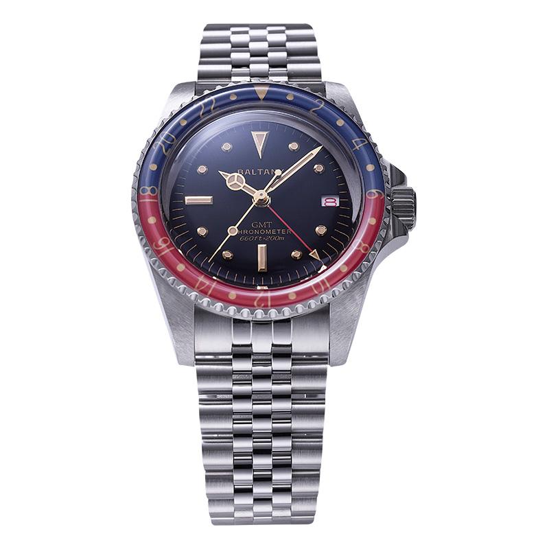 Baltany Vintage GMT Watch S6074 | 1957s GMT Master Homage